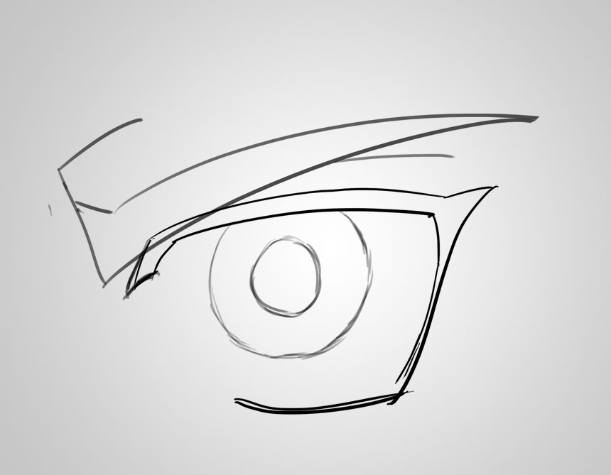 Drawing Anime Eyes - Part 3: The Eye of Edward Elric